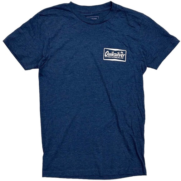 Quiksilver Men's Original Boardriding Since 1969 Retro Graphic Tee T-Shirt - Picture 2 of 2